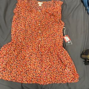Super cute orange mossimo tank top